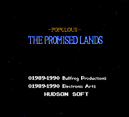 Populous - The Promised Lands